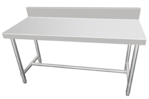 GATTO Stainless Steel Prep Table W/ Splashback 2250mm